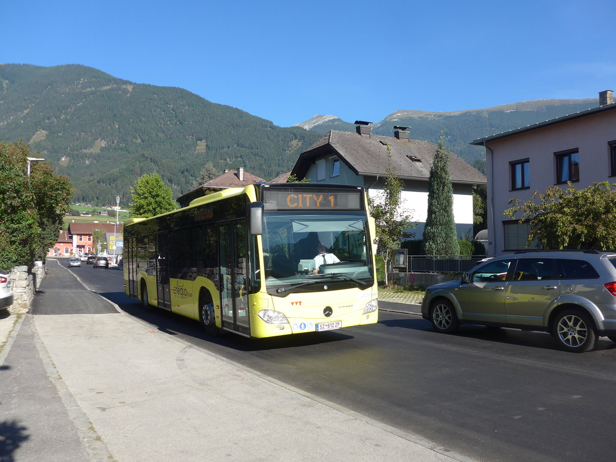 (196'915) - Ledermair, Schwaz - SZ 612 ZP - Mercedes am 12. September 2018 in Schwaz, Bahnhofstrasse