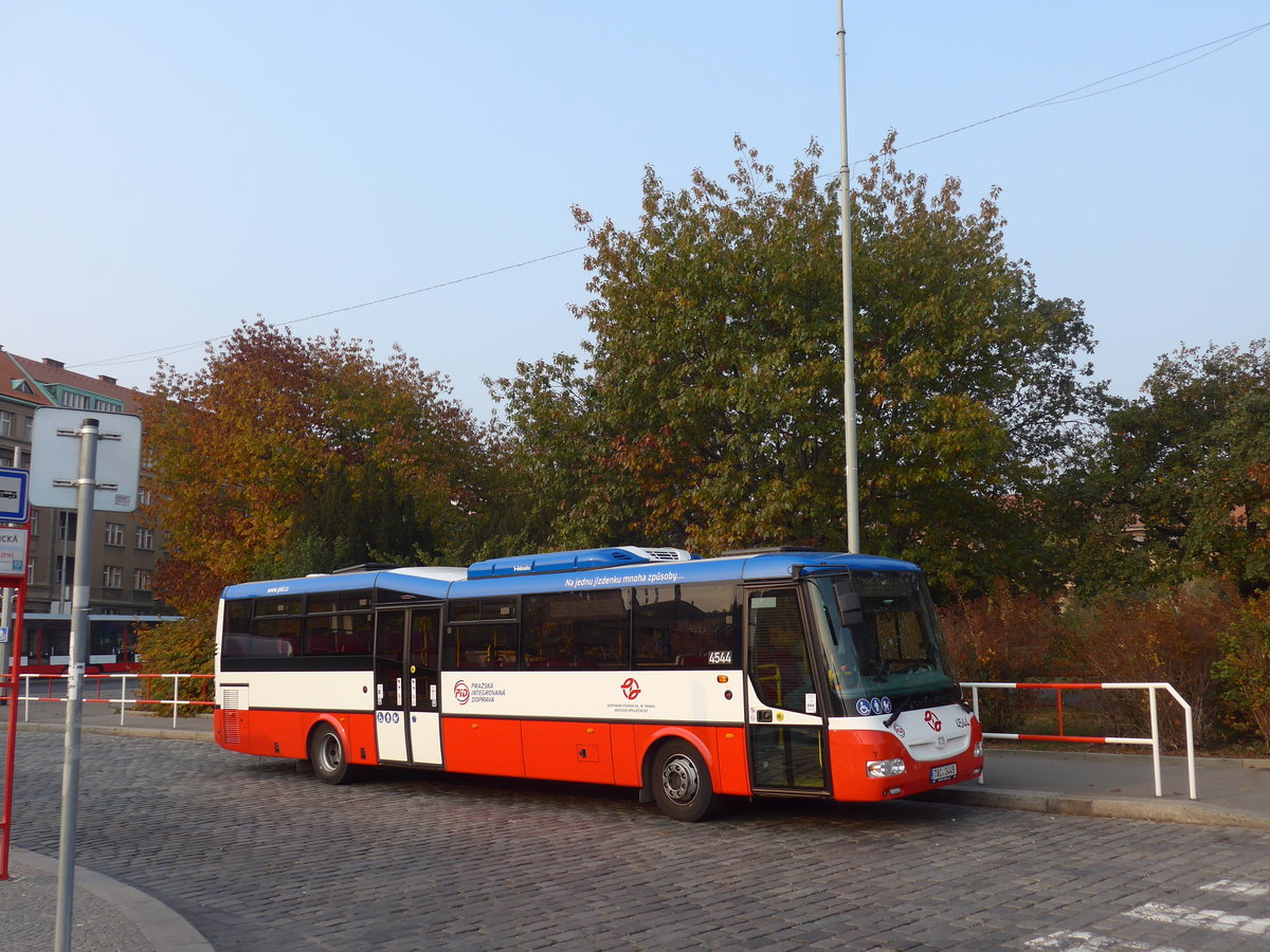 (198'473) - DPP Praha - Nr. 4544/7AC 3449 - SOR am 19. Oktober 2018 in Praha, Dejvick