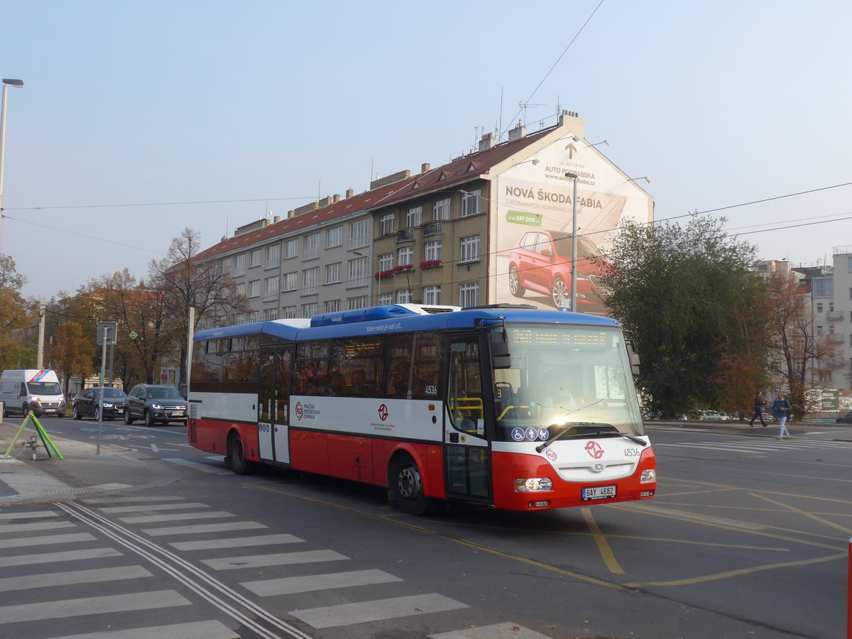 (198'502) - DPP Praha - Nr. 6AY 4682 - SOR am 19. Oktober 2018 in Praha, Dejvick