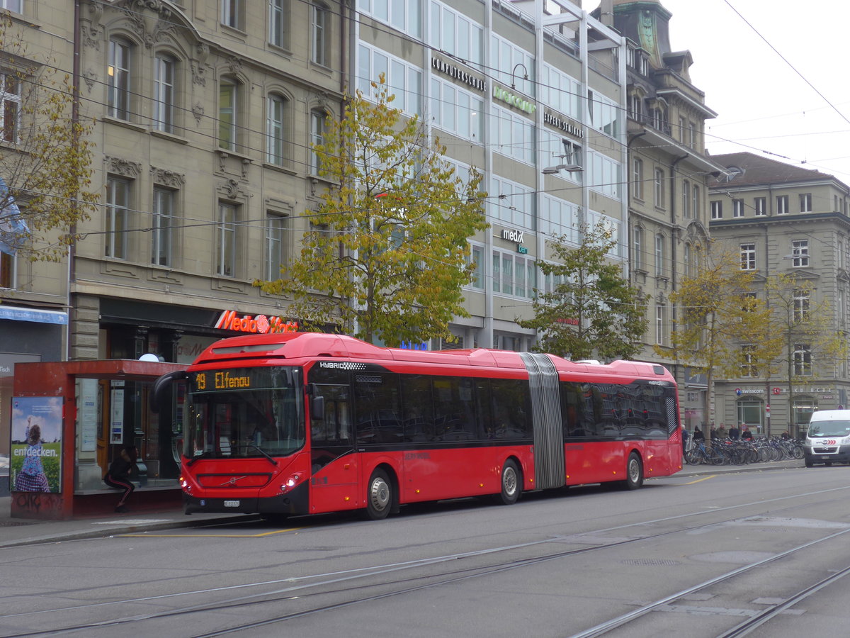 (199'098) - Bernmobil, Bern - Nr. 876/BE 832'876 - Volvo am 29. Oktober 2018 beim Bahnhof Bern