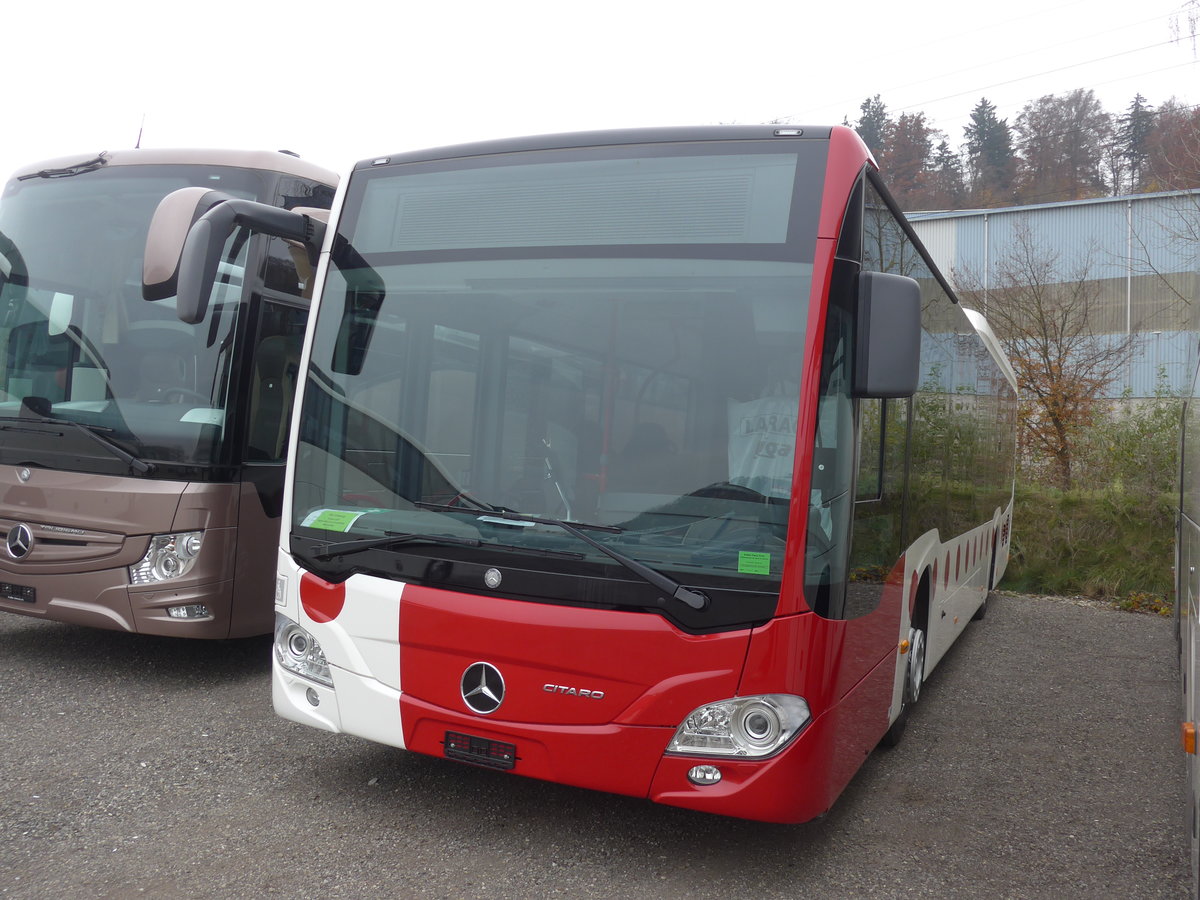 (199'400) - TPF Fribourg - Nr. 1027 - Mercedes am 18. November 2018 in Kloten, EvoBus