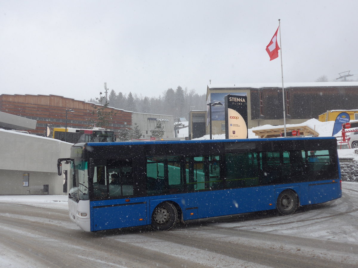 (200'578) - Stuppan, Flims - GR 52'280 - Neoplan (ex Demarmels, Salouf; ex Ming, Sils-Maria) am 2. Januar 2019 in Flims, Bergbahnen