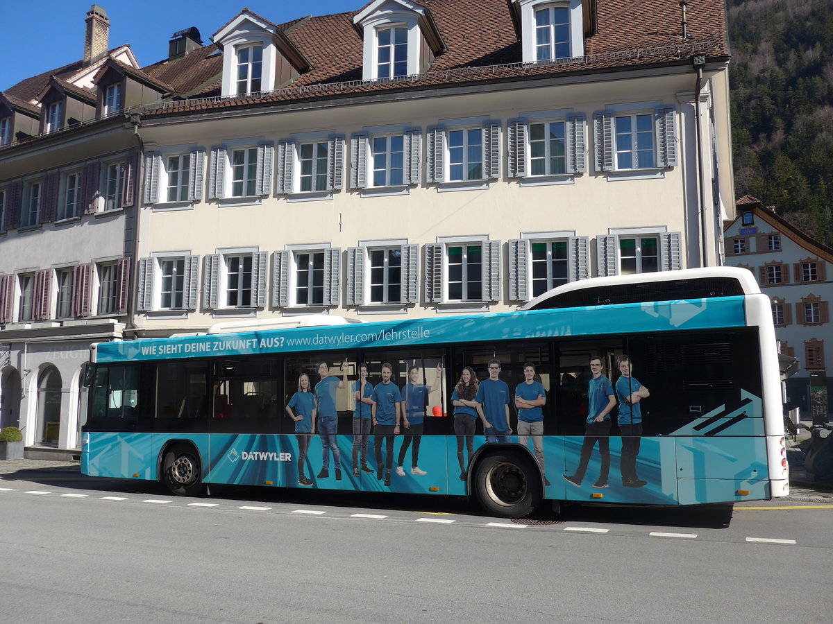 (202'798) - AAGU Altdorf - Nr. 2/UR 9442 - Hess am 22. Mrz 2019 in Altdorf, Telldenkmal