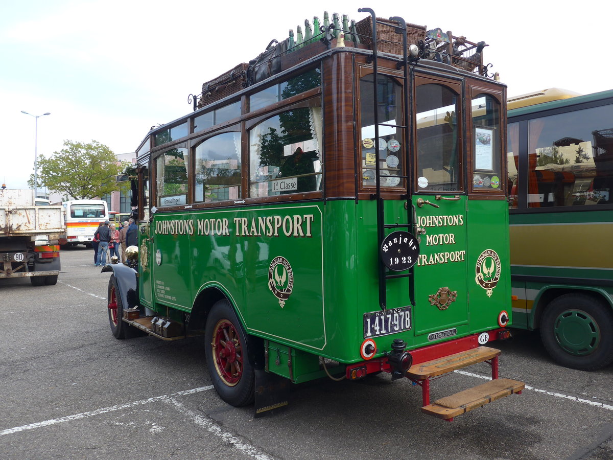 (204'093) - Aus Deutschland: Gross, Nrdlingen - DON 0754 - International (ex Johnston, GB-Richmond) am 26. April 2019 in Haguenau, Parkplatz
