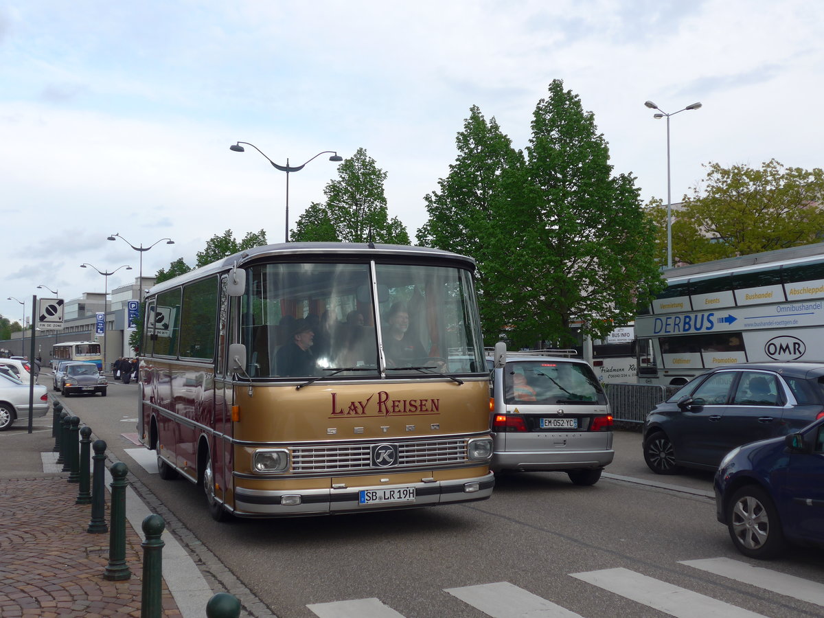 (204'097) - Aus Deutschland: Lay Reisen, Pttlingen - SB-LR 19H - Setra am 26. April 2019 in Haguenau, Parkplatz