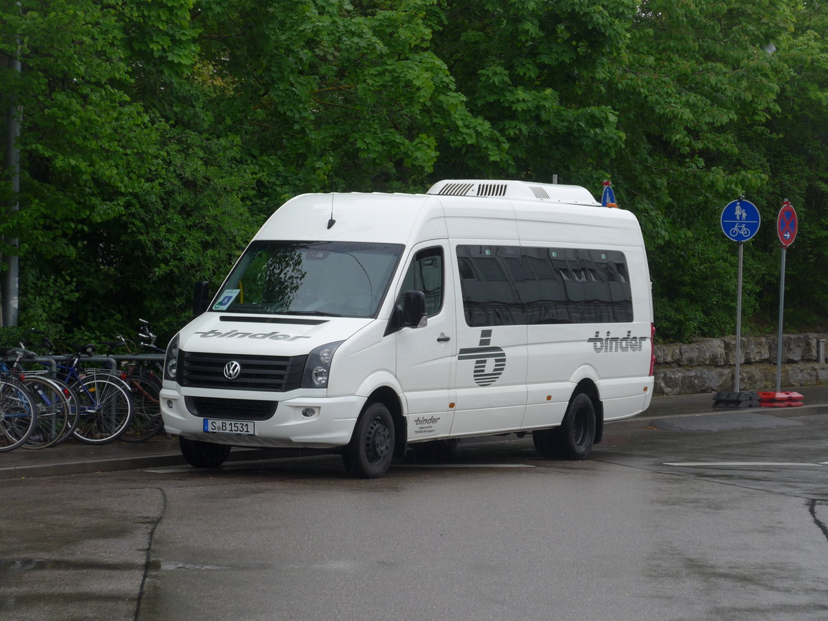 (204'655) - Binder, Stuttgart - S-B 1531 - VW am 9. Mai 2019 in Zuffenhausen, Porsche