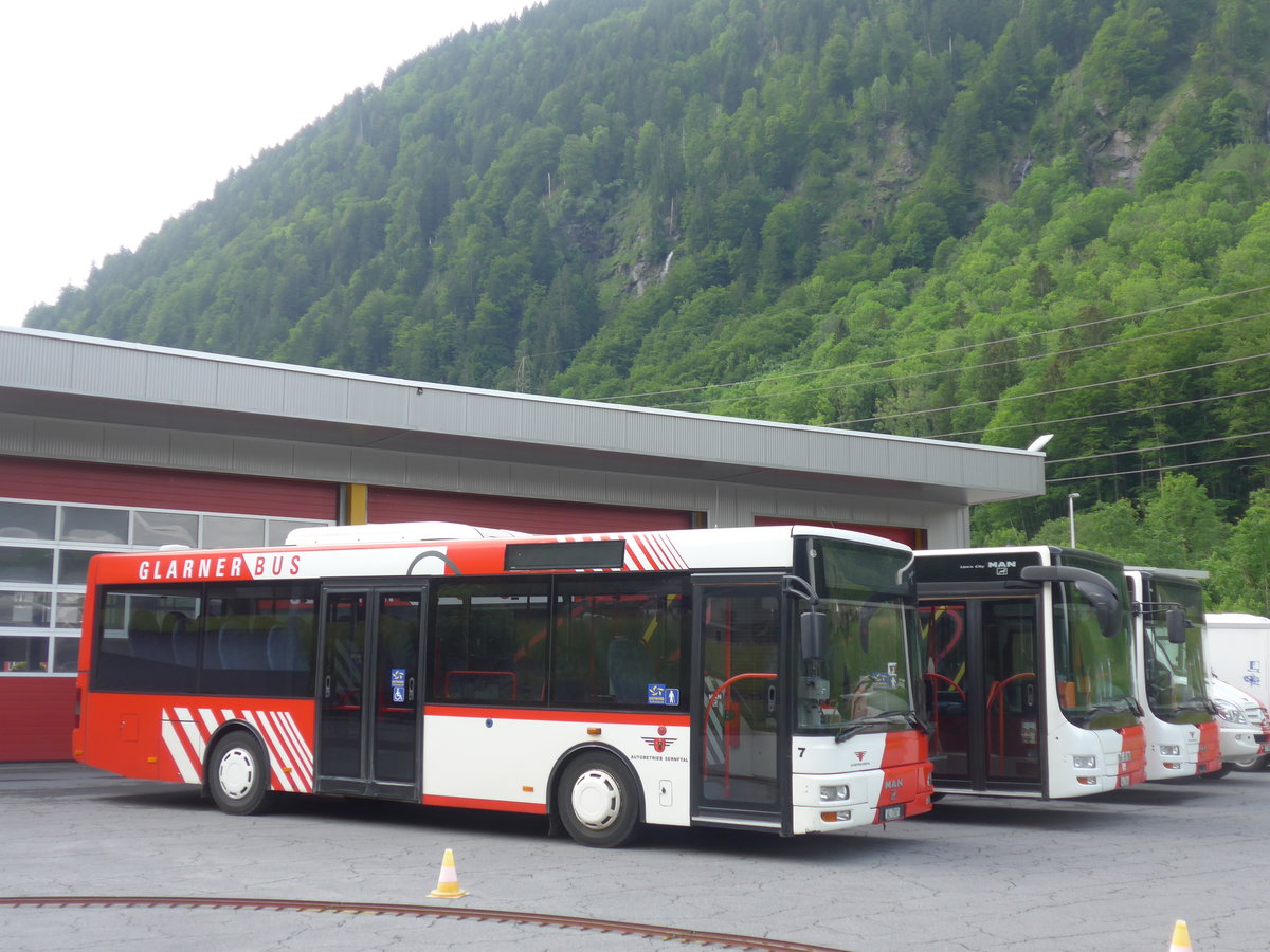 (206'320) - AS Engi - Nr. 7/GL 7707 - MAN/Gppel am 15. Juni 2019 in Engi, Garage