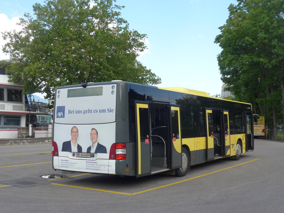 (207'572) - STI Thun - Nr. 400/BE 849'400 - MAN am 8. Juli 2019 bei der Schifflndte Thun