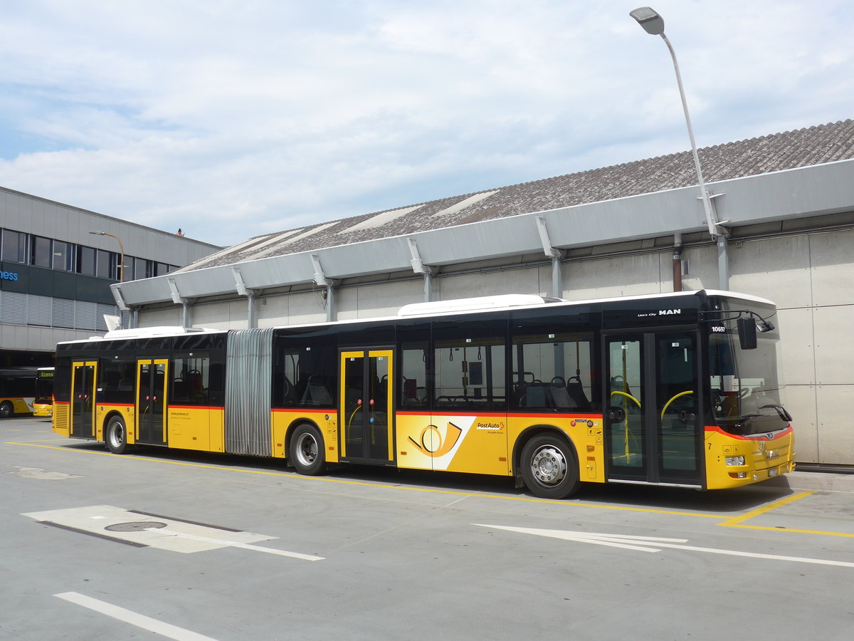 (207'580) - Steiner, Ortschwaben - Nr. 7/BE 78'878 - MAN am 8. Juli 2019 in Bern, Postautostation