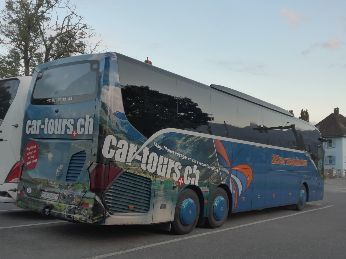 (208'213) - Zerzuben, Visp-Eyholz - Nr. 2/VS 44'605 - Setra am 29. Juli 2019 in Thun, Seestrasse