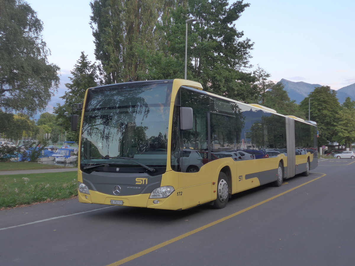 (208'267) - STI Thun - Nr. 172/BE 752'172 - Mercedes am 2. August 2019 in Thun, Lachen