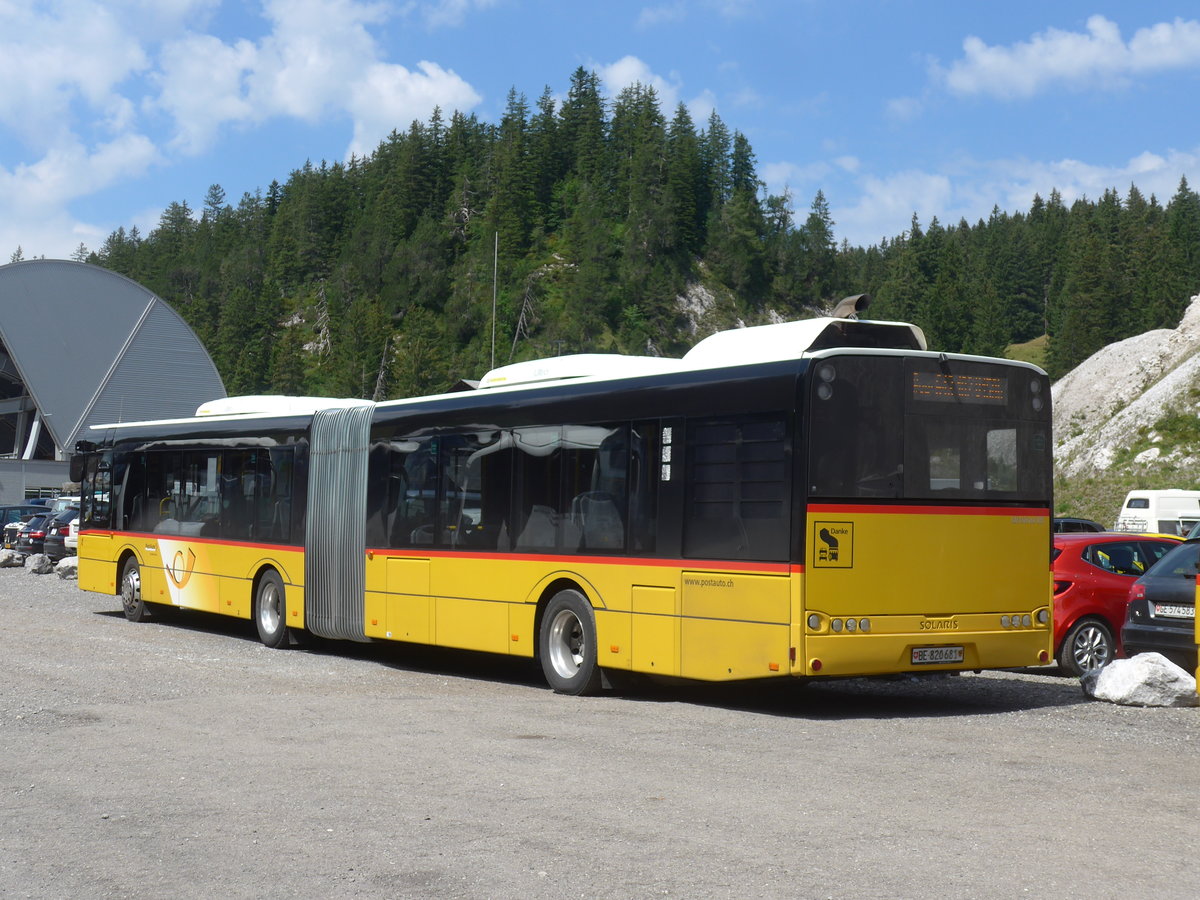 (208'517) - PostAuto Bern - Nr. 681/BE 820'681 - Solaris am 5. August 2019 in Les Diablerets, Col du Pillon