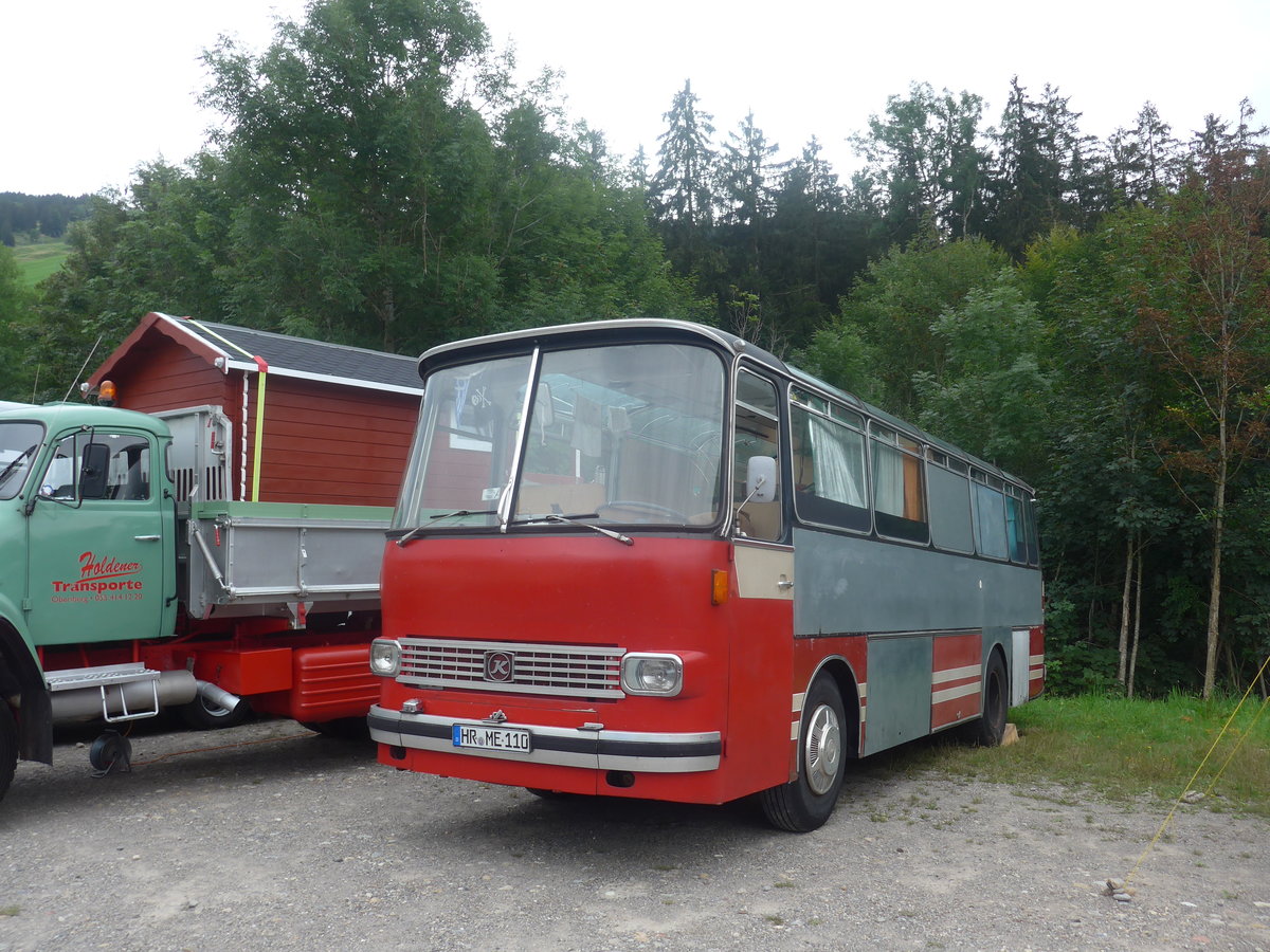 (208'859) - Aus Deutschland: Bredow, Borken - HR-ME 110 - Setra am 17. August 2019 in Atzmnnig, Schutt