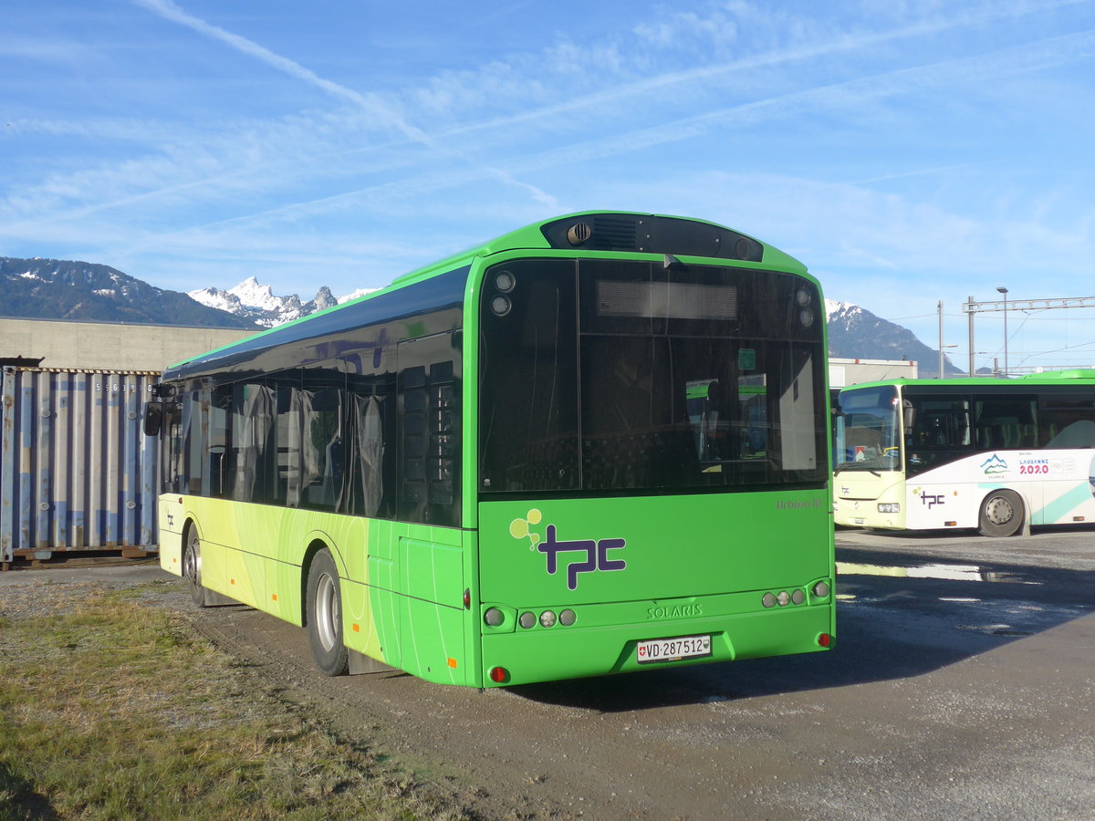 (212'730) - TPC Aigle - Nr. 500/VD 287'512 - Solaris am 8. Dezember 2019 in Aigle, Dpt