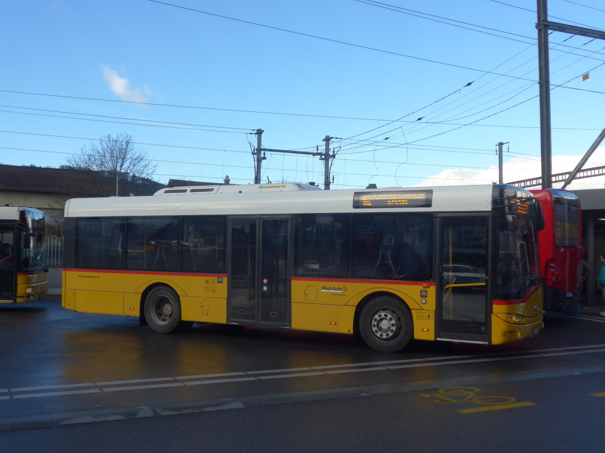 (212'918) - Lengacher, Wichtrach - Nr. 4/BE 26'963 - Solaris am 14. Dezember 2019 beim Bahnhof Mnsingen