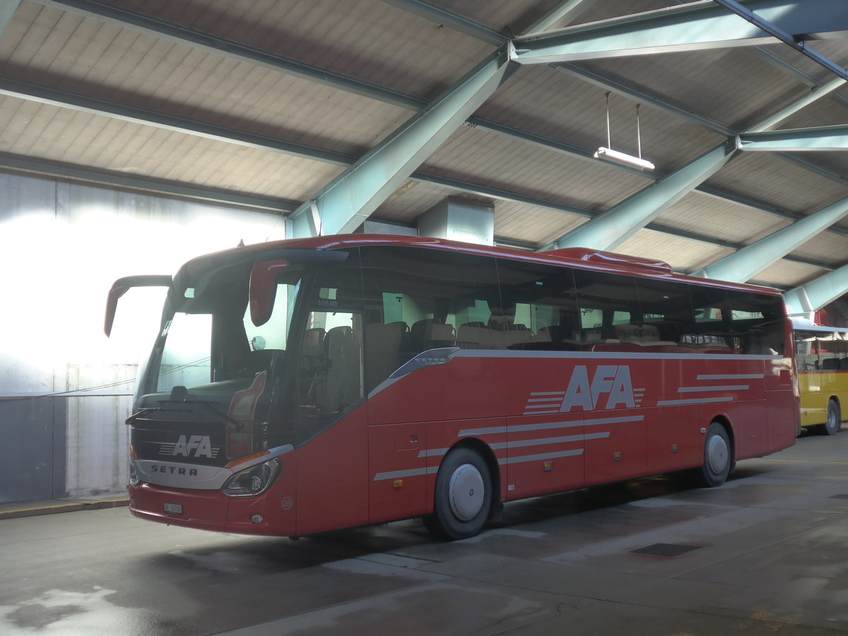 (213'130) - AFA Adelboden - Nr. 26/BE 26'708 - Setra am 25. Dezember 2019 in Adelboden, Busstation