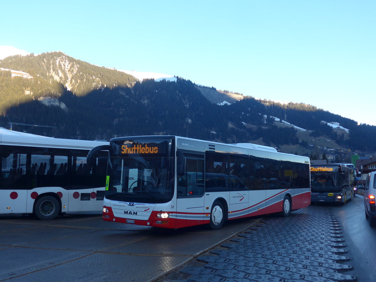 (213'523) - ASm Langenthal - Nr. 58/BE 571'458 - MAN am 11. Januar 2020 in Adelboden, Weltcup