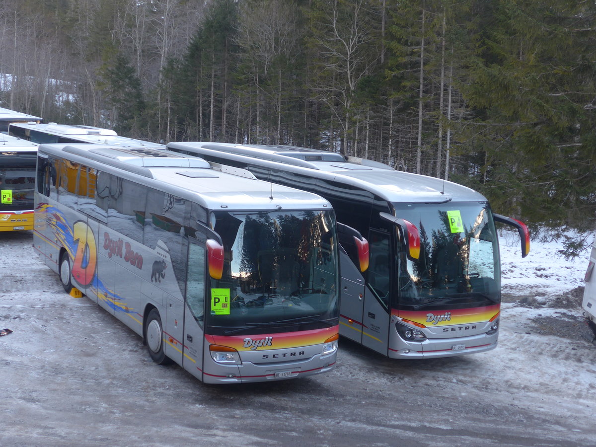 (213'600) - Dysli, Bern - Nr. 29/BE 51'702 - Setra am 11. Januar 2020 in Adelboden, Unter dem Birg