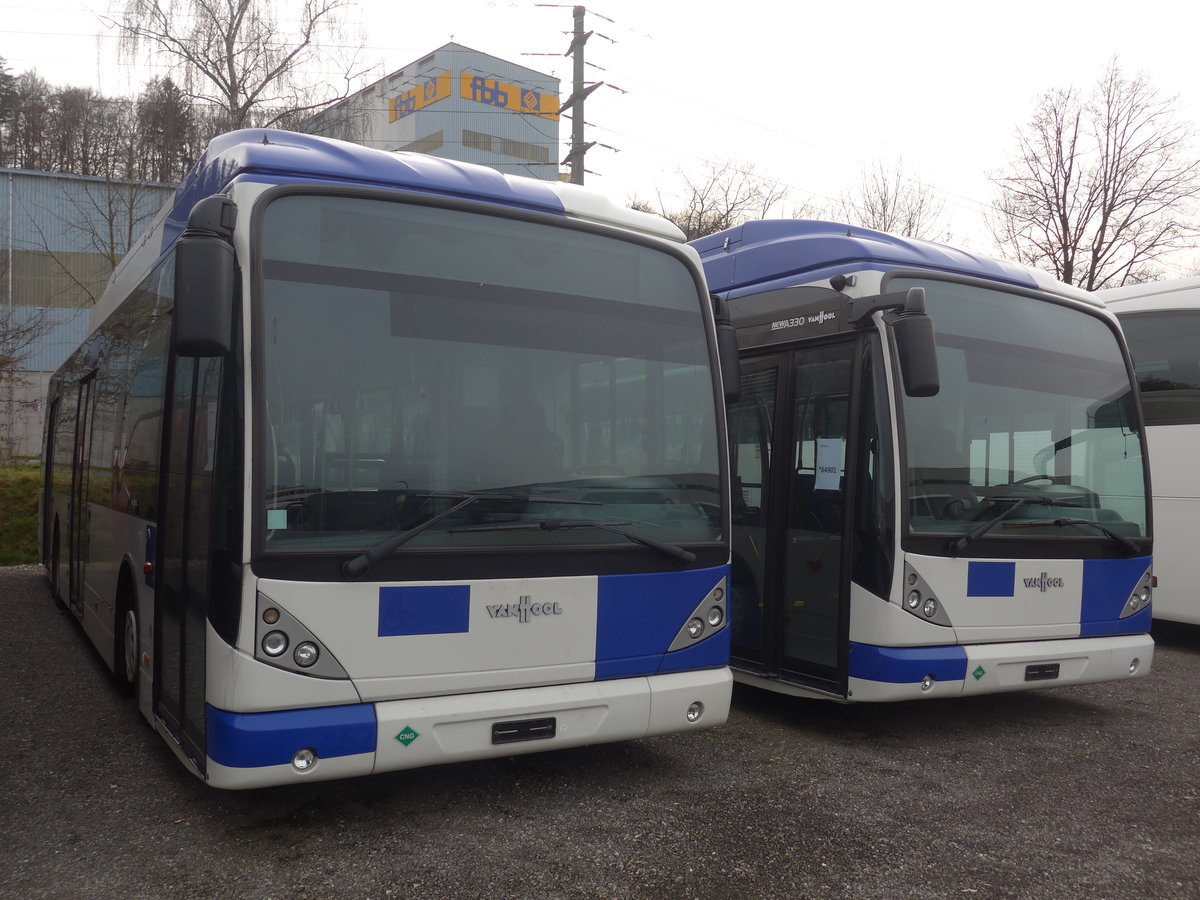 (214'171) - TL Lausanne - Nr. 462 - Van Hool am 9. Februar 2020 in Kloten, EvoBus