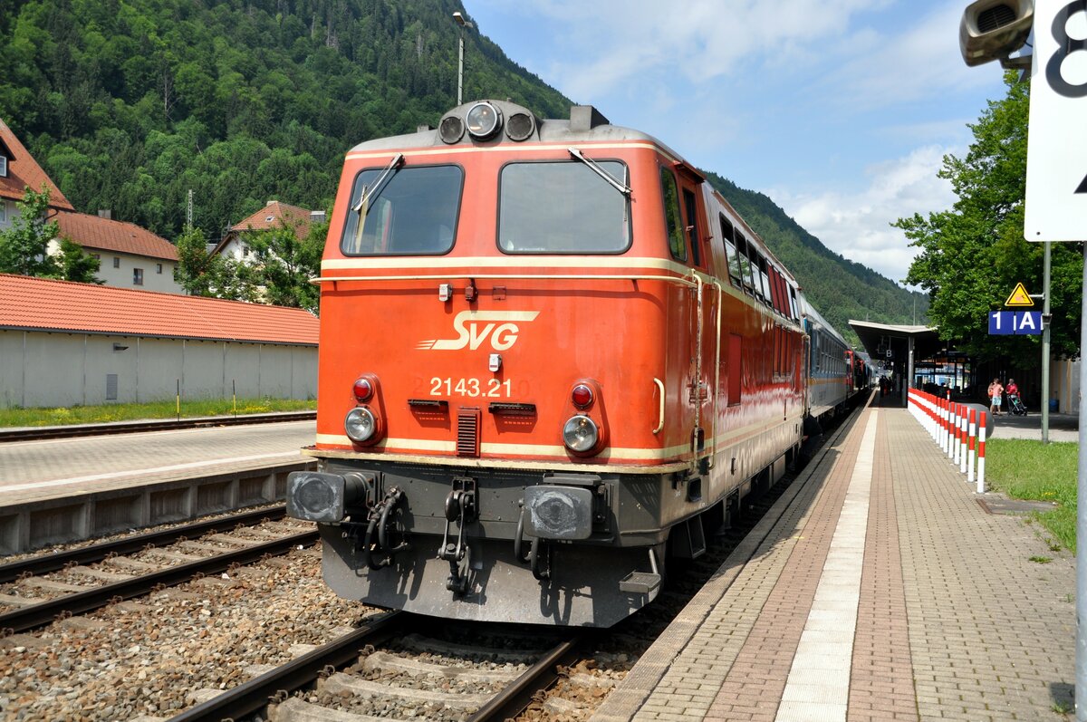 2143-21 der SVG in Immenstadt mit Alex-Zug am 23.06.2012.