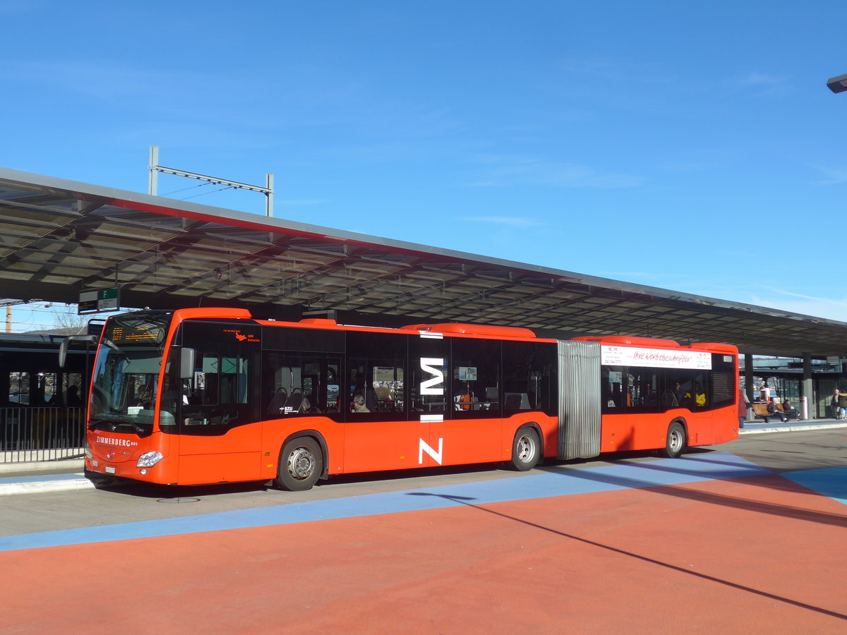 (214'678) - AHW Horgen - Nr. 603/ZH 878'277 - Mercedes am 20. Februar 2020 beim Bahnhof Horgen