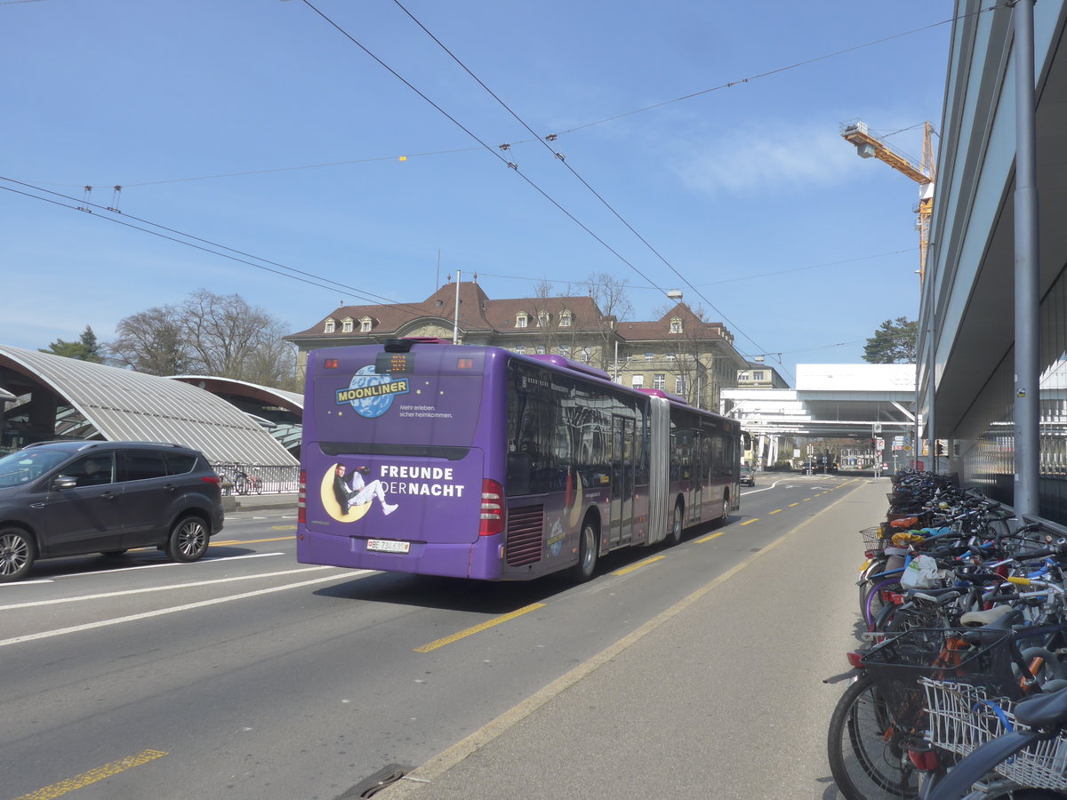 (215'585) - PostAuto Bern - Nr. 635/BE 734'685 - Mercedes am 27. Mrz 2020 in Bern, Schanzenstrasse