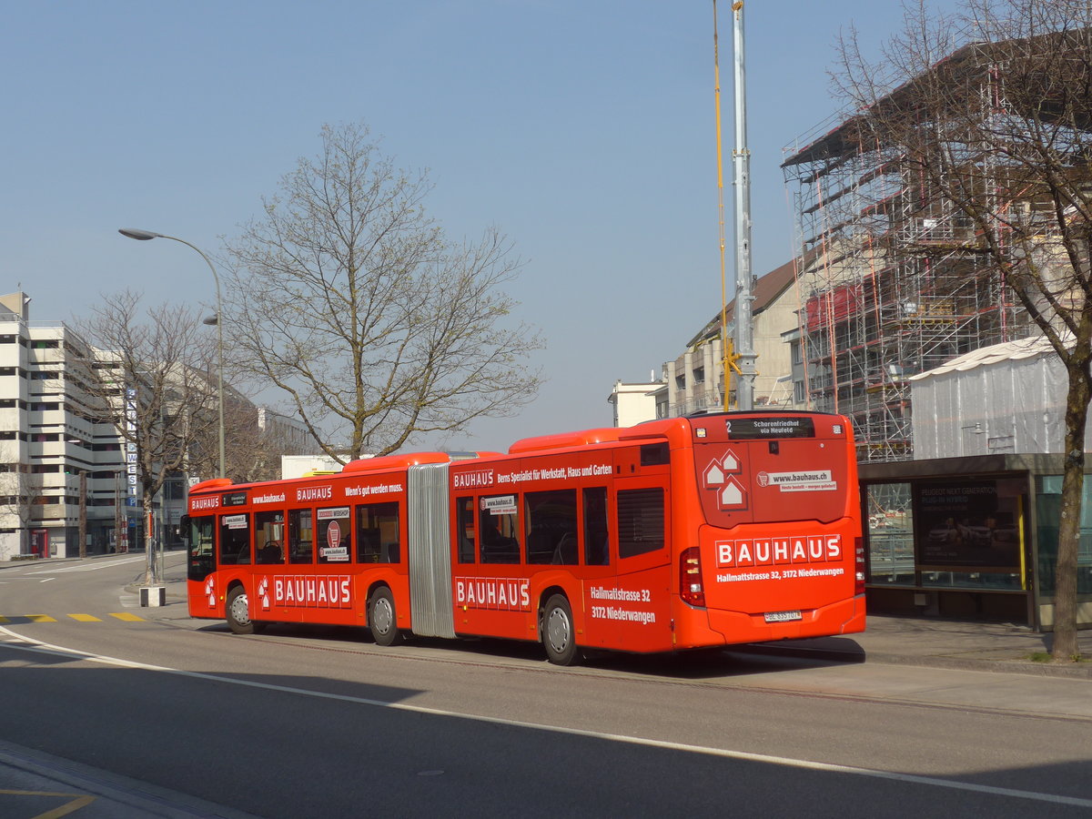 (215'648) - STI Thun - Nr. 707/BE 835'707 - Mercedes am 28. Mrz 2020 in Thun, Postbrcke