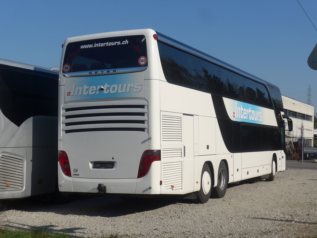 (215'828) - Intertours, Domdidier - Nr. 3 - Setra am 4. April 2020 in Kerzers, Garage Edelline