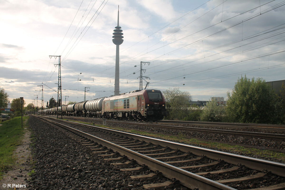 2159 247-6 zieht mit einem Kesselzug durch Nürnberg Hohe Marter. 10.04.24