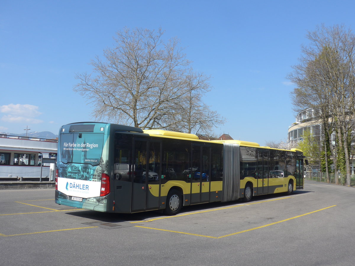 (215'970) - STI Thun - Nr. 163/BE 752'163 - Mercedes am 9. April 2020 bei der Schifflndte Thun