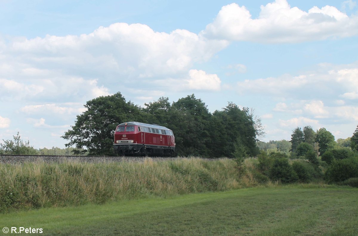 216 224 rollt Lz bei Oberteich nach Cheb. 14.07.20