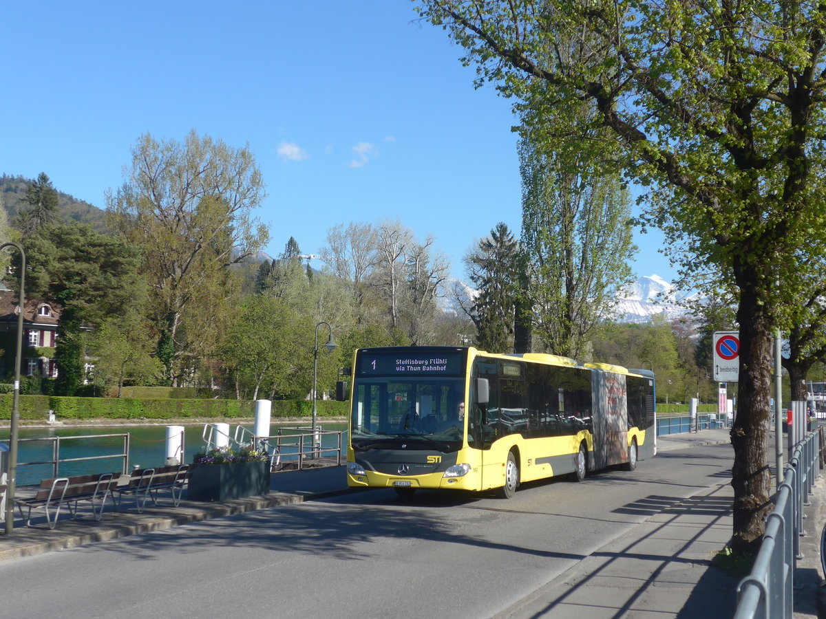 (216'049) - STI Thun - Nr. 182/BE 804'182 - Mercedes am 14. April 2020 bei der Schifflndte Thun