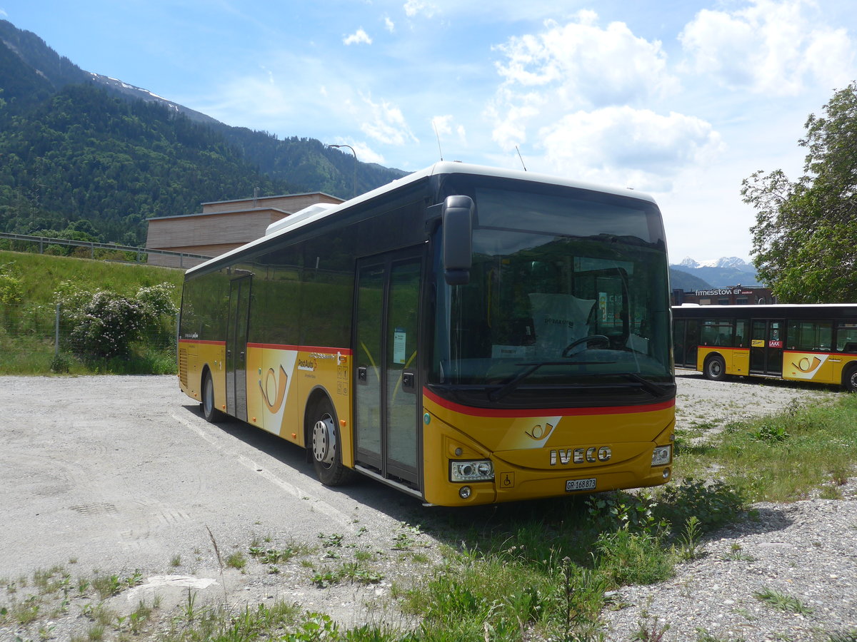 (217'226) - PostAuto Graubnden - GR 168'873 - Iveco (ex GR 170'438) am 23. Mai 2020 in Chur, Sommeraustrasse