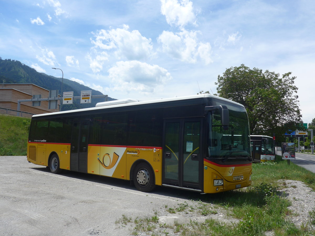 (217'227) - PostAuto Graubnden - GR 168'873 - Iveco (ex GR 170'438) am 23. Mai 2020 in Chur, Sommeraustrasse
