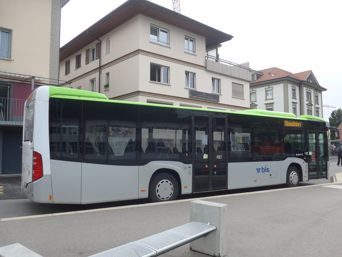 (217'956) - Busland, Burgdorf - Nr. 109/BE 755'109 - Mercedes am 14. Juni 2020 beim Bahnhof Huttwil