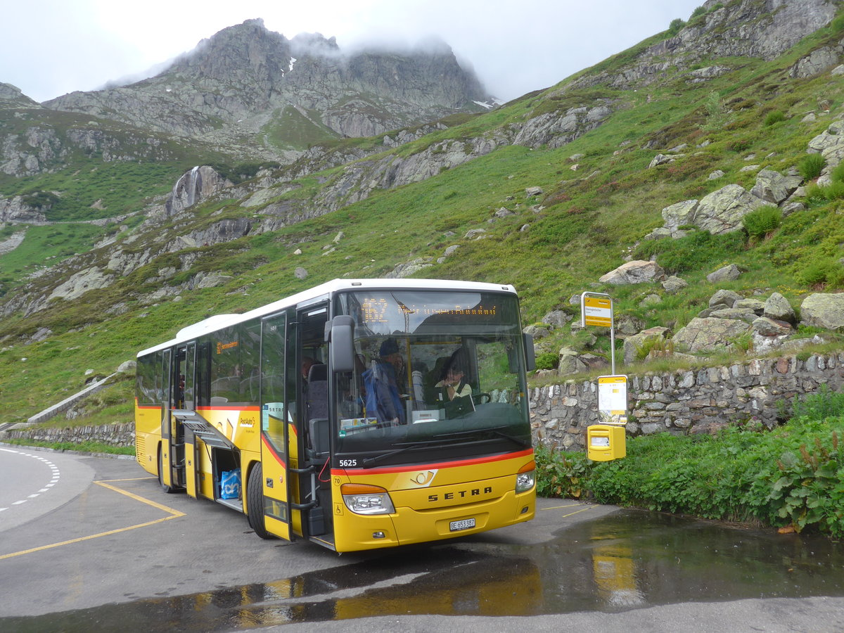 (218'135) - PostAuto Bern - Nr. 70/BE 653'387 - Setra am 21. Juni 2020 in Susten, Steingletschter