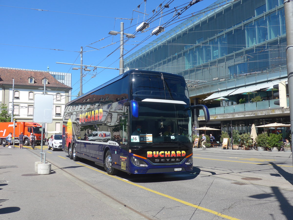 (219'183) - Buchard, Leytron - Nr. 51/VS 230'801 - Setra am 27. Juli 2020 beim Bahnhof Bern