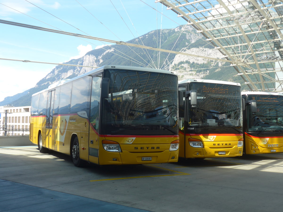 (219'754) - TpM, Mesocco - Nr. 7/GR 108'007 - Setra am 16. August 2020 in Chur, Postautostation