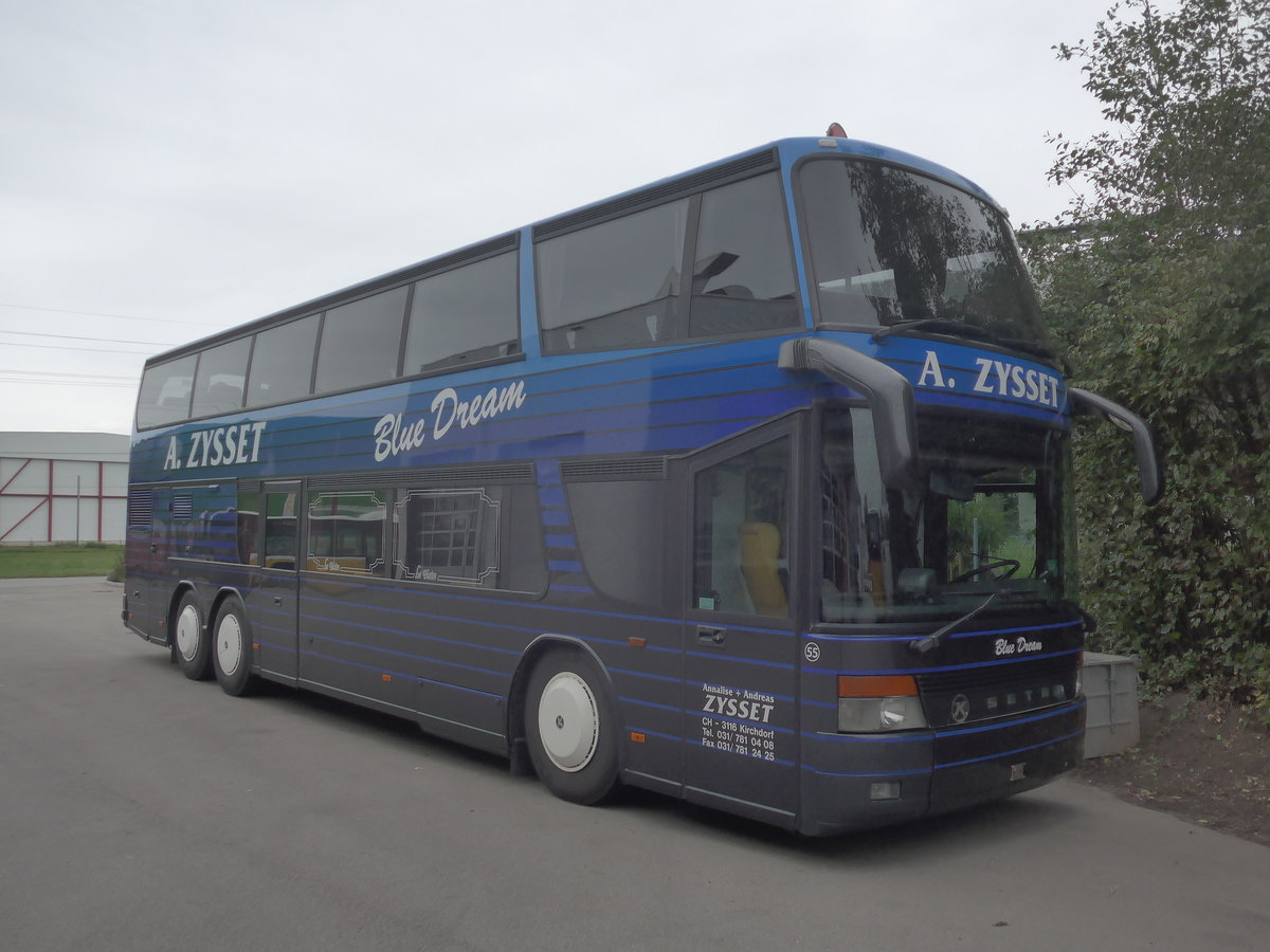 (220'246) - Zysset, Kirchdorf - Nr. 55 - Setra am 29. August 2020 in Kerzers, Interbus