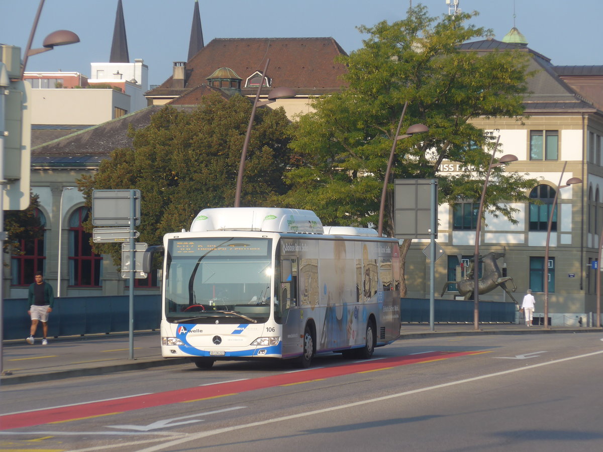 (220'706) - BOGG Wangen b.O. - Nr. 106/SO 136'222 - Mercedes am 13. September 2020 in Olten, Bahnhofbrcke