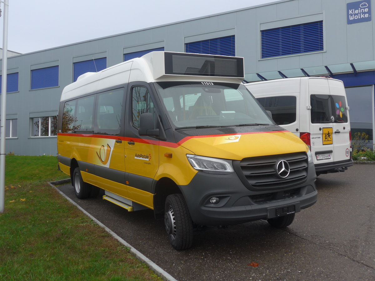 (222'833) - Marchetti, Airolo - PID 11'513 - Mercedes am 1. November 2020 in Mgenwil, Waldspurger+Bhlmann