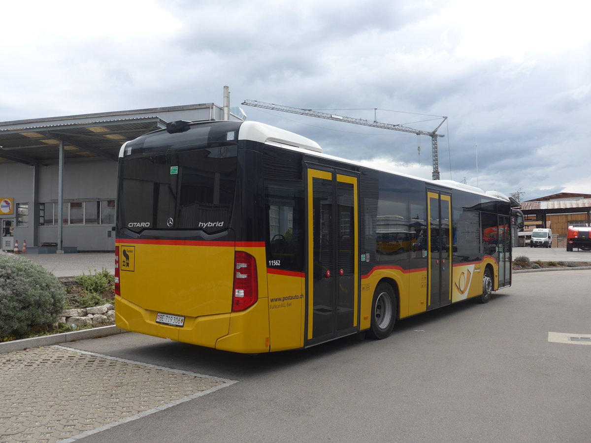 (224'976) - Funi-Car, Biel - BE 719'306 - Mercedes am 11. April 2021 in Kerzers, Interbus