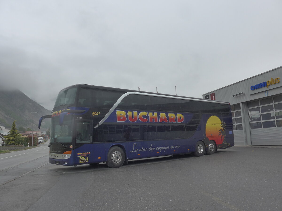 (225'462) - Buchard, Leytron - Nr. 30 - Setra am 1. Mai 2021 in Leytron, Garage