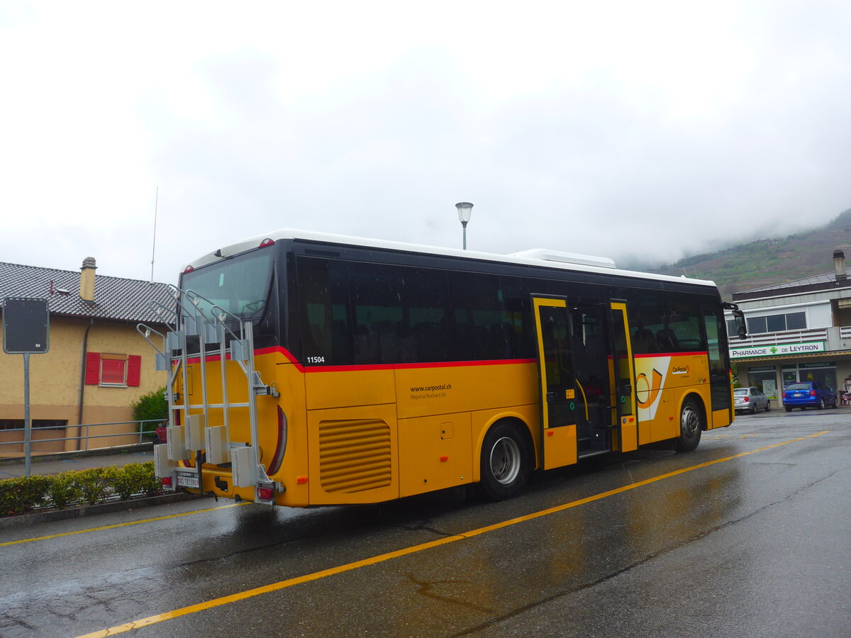 (225'483) - Buchard, Leytron - VS 181'090 - Iveco am 1. Mai 2021 in Leytron, Alte Post