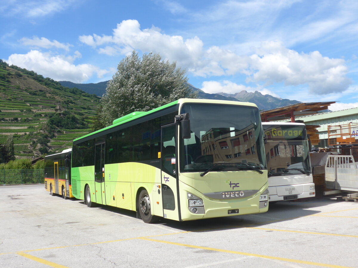 (226'550) - TPC Aigle - Nr. 13 - Iveco am 17. Juli 2021 in Sion, Iveco