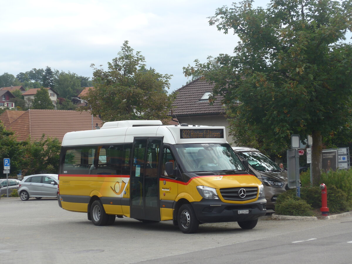 (227'012) - Lthi, Hinterfultigen - BE 221'299 - Mercedes am 7. August 2021 in Riggisberg, Post