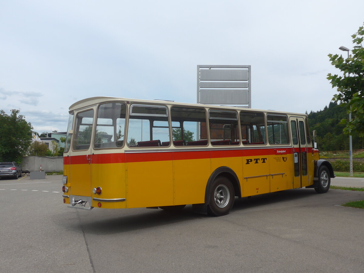 (227'174) - Voegtlin-Meyer, Brugg - Nr. 8/AG 14'448 - Berna/R&J (ex P 23'700; ex Schenk, Triengen; ex AGS Schftland) am 9. August 2021 in Brugg, Garage