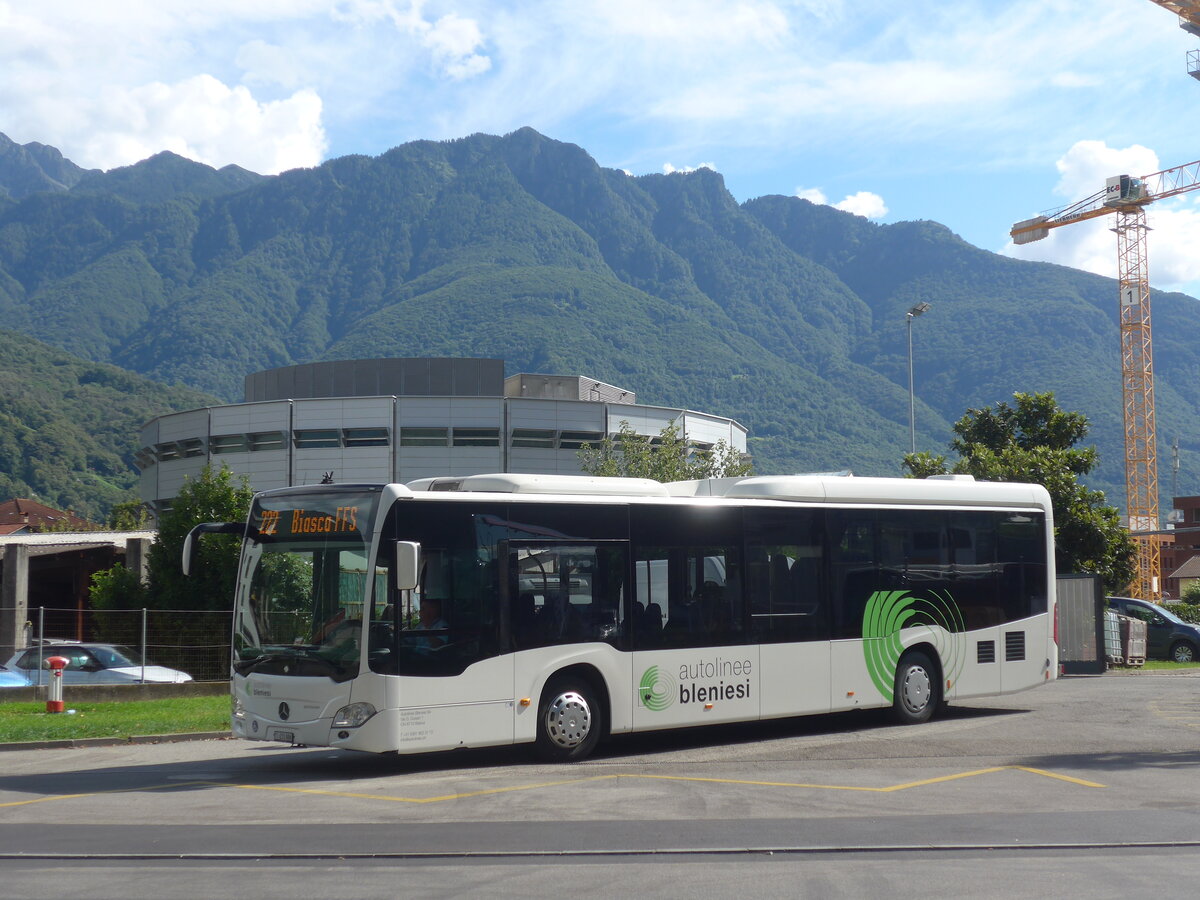 (227'705) - ABl Biasca - Nr. 6/TI 231'006 - Mercedes am 30. August 2021 in Bellinzona, Postgarage