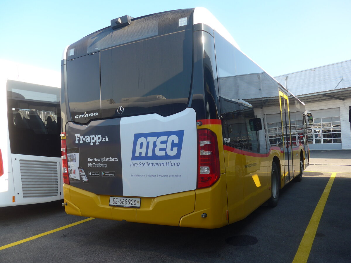 (228'066) - PostAuto Bern - Nr. 13/BE 668'920 - Mercedes (ex Thepra, Stans Nr. 11) am 18. September 2021 in Kerzers, Interbus