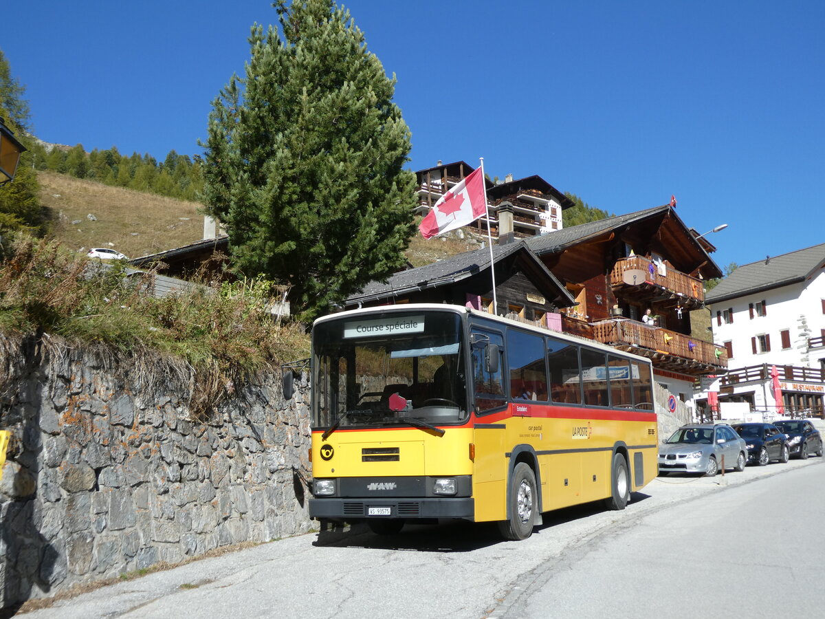 (228'775) - Oser, Brchen - VS 93'575 - NAW/Lauber (ex Epiney, Ayer) am 10. Oktober 2021 in Arolla, Post